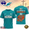 Miami Dolphins NFL Whole Lot of Football Christian Cross 3D Shirt, NFL Trending Shirt