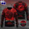Miami Dolphins x Stranger Things Ugly Sweater Gift Xmas