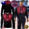 Miami Heat x Giannis Antetokounmpo 2026 Black Red Paint Statement Hoodie, Sport Trend 3D Shirt