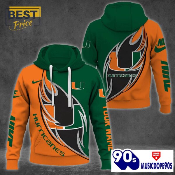 Miami Hurricanes NCAA Hoodie And Pants
