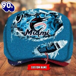 Miami Marlins Jeff Cap Custom…