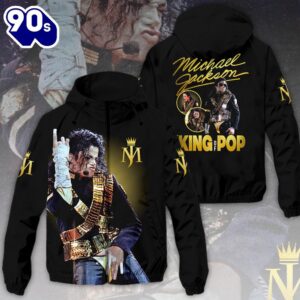 Michael Jackson 3D Windbreaker Jacket For Man And Women