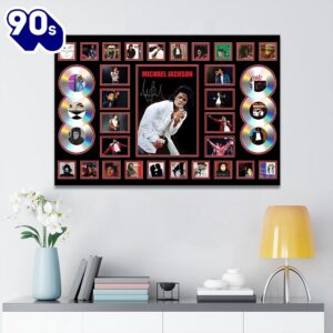 Michael Jackson Rectangle Canvas With…