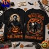 Michael Myers Halloween Night Great Pumpkin T Shirt, Viral 3D Music Tee