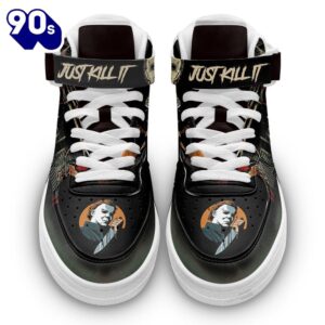 Michael Myers High Top Air Force Shoes Just Kill It