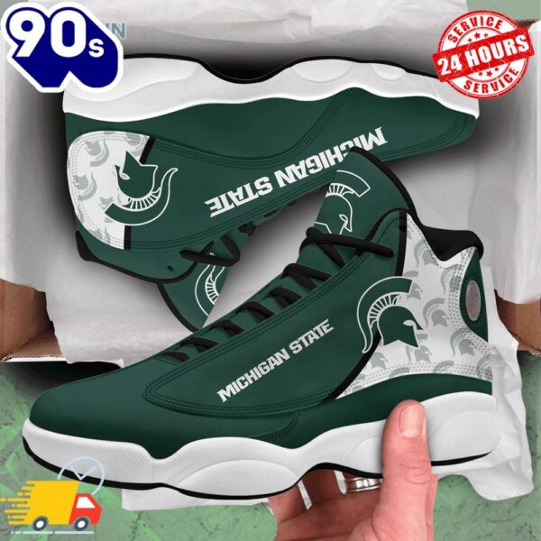 Michigan State Air Jordan 13 Shoes