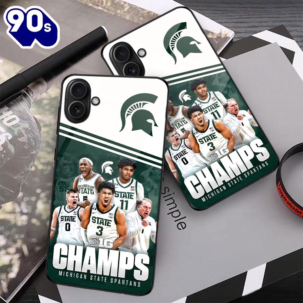 Michigan State Spartans Men's Basketball Phone Case New 3D Michigan State Spartans Men's Basketball Phone Case New 3D