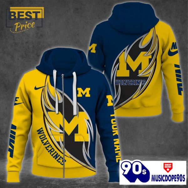 Michigan Wolverines NCAA Hoodie And Pants