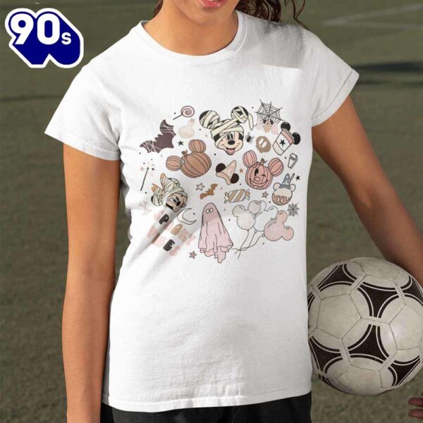 Mickey and Minnie Spooky Season Halloween T-shirt Disney