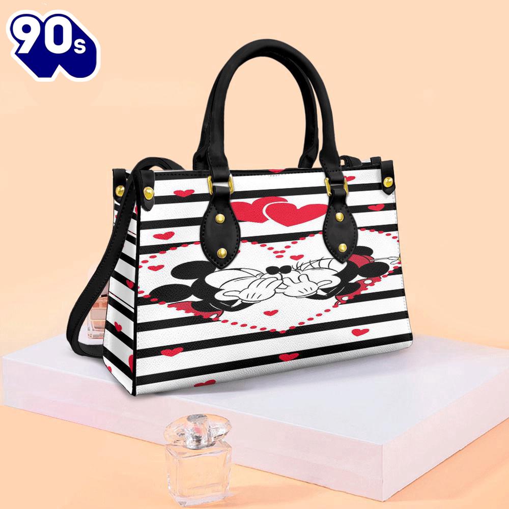 Mickey Couple Cartoon Disney Gift Love Fashion Lady Handbag Mickey Couple Cartoon Disney Gift Love Fashion Lady Handbag
