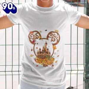 Mickey Head Disney Castle With…