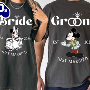 Mickey Minnie Bride and Groom…