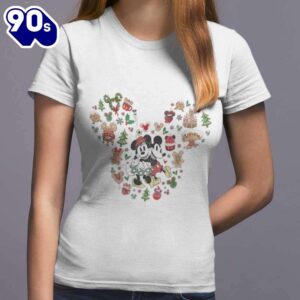 Mickey Minnie Christmas T-shirt Disney