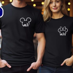 Mickey Minnie Couple Shirts Disney…
