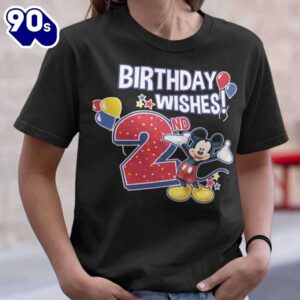 Mickey Mouse 2nd Birthday Wishes…