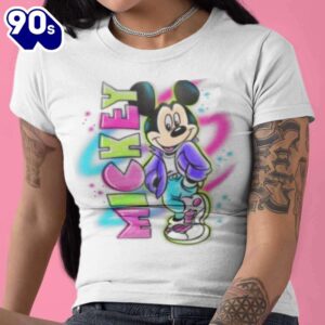 Mickey Mouse Airbrush T-Shirt Disney