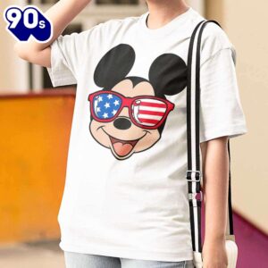 Mickey Mouse Americana Sunglasses T-Shirt…