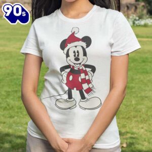 Mickey Mouse Classic Christmas T-Shirt…
