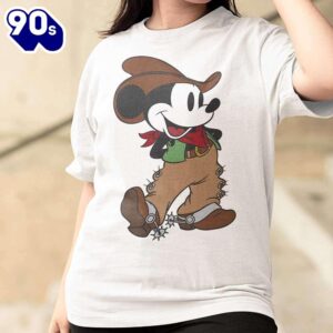 Mickey Mouse Cowboy Outfit T-Shirt…