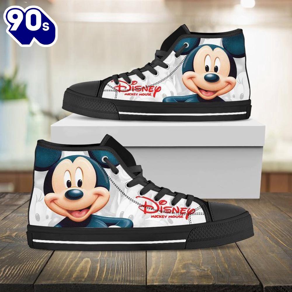 Mickey Mouse Donald Daisy Duck High Top Shoes Hip High Top Picks For Fans New Canvas Shoes Mickey Mouse Donald Daisy Duck High Top Shoes Hip High Top Picks For Fans New Canvas Shoes
