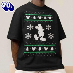 Mickey Mouse Holiday Sweater Print…