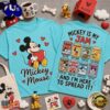 Mickey Mouse Is My Jam Cute Love T Shirt, Viral 3D Music Tee