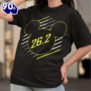 Mickey Mouse Marathon Runner Logo…