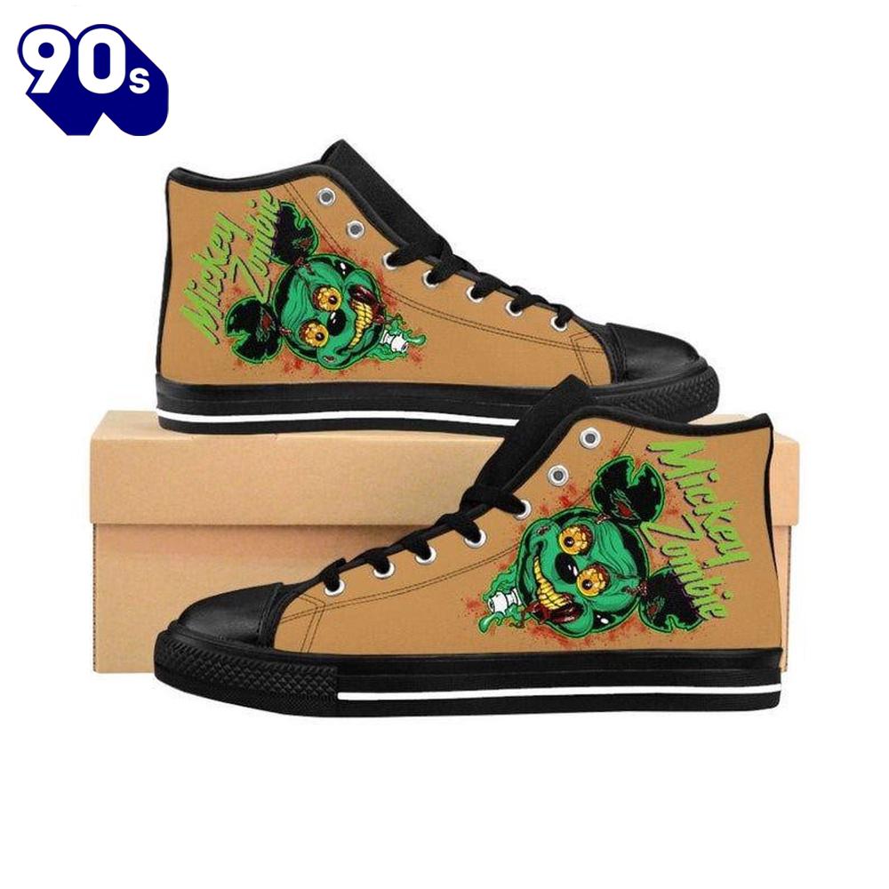 Mickey Mouse Minnie High Top Shoes Urban High Tops For Fans New Canvas Shoes Mickey Mouse Minnie High Top Shoes Urban High Tops For Fans New Canvas Shoes