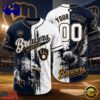 Milwaukee Brewers 2026 MLB Eagle America Personalized Baseball Jersey , Trending MLB Jersey