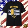 Milwaukee Brewers 2026 Postseason Clinched T Shirt, Viral 2D Graphic Tee