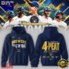 Milwaukee Brewers The FIRST 4 Peat in NL Central History Hoodie, Sport Trend 3D Shirt