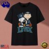 Minnesota Lynx Charlie Brown & Snoopy WNBA Basketball T Shirt , Trending Music 2D Tee