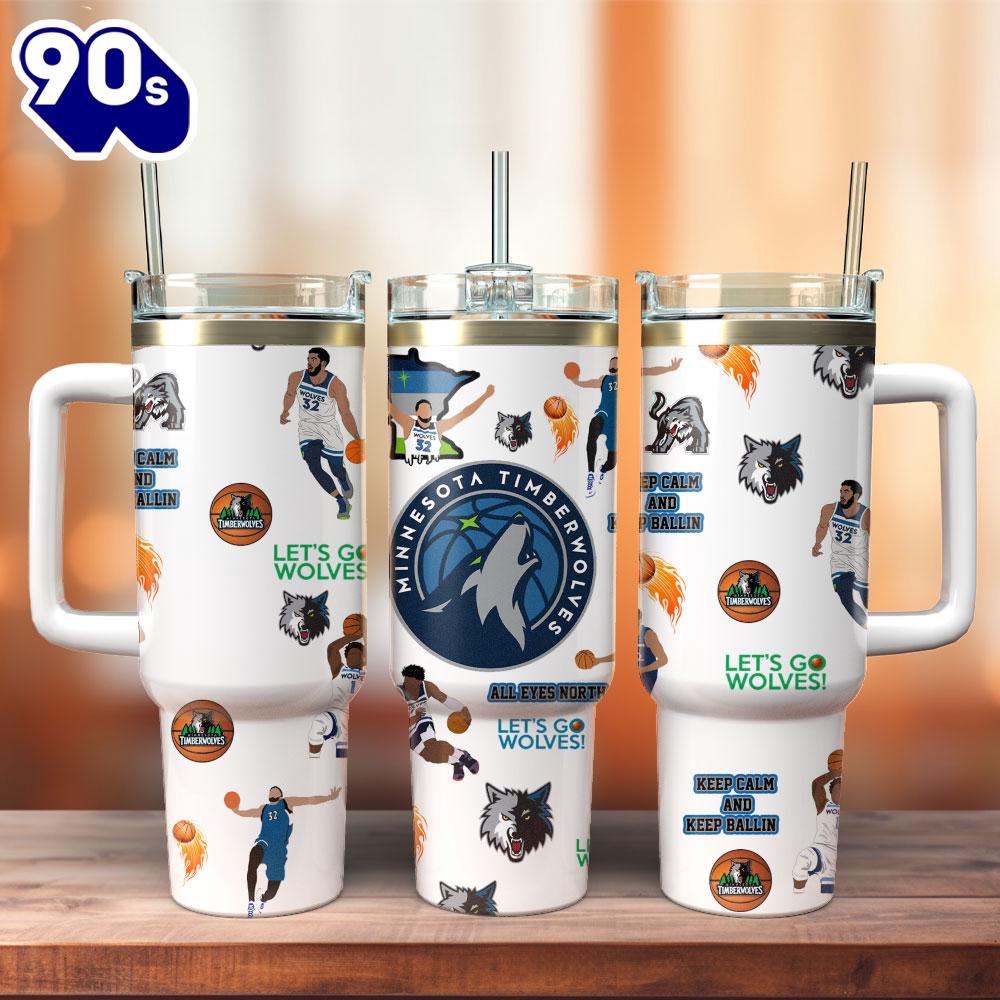 Minnesota Timberwolves NBA Sport Custom Stanley Quencher 40oz Stainless Steel Tumbler For Fans Minnesota Timberwolves NBA Sport Custom Stanley Quencher 40oz Stainless Steel Tumbler For Fans