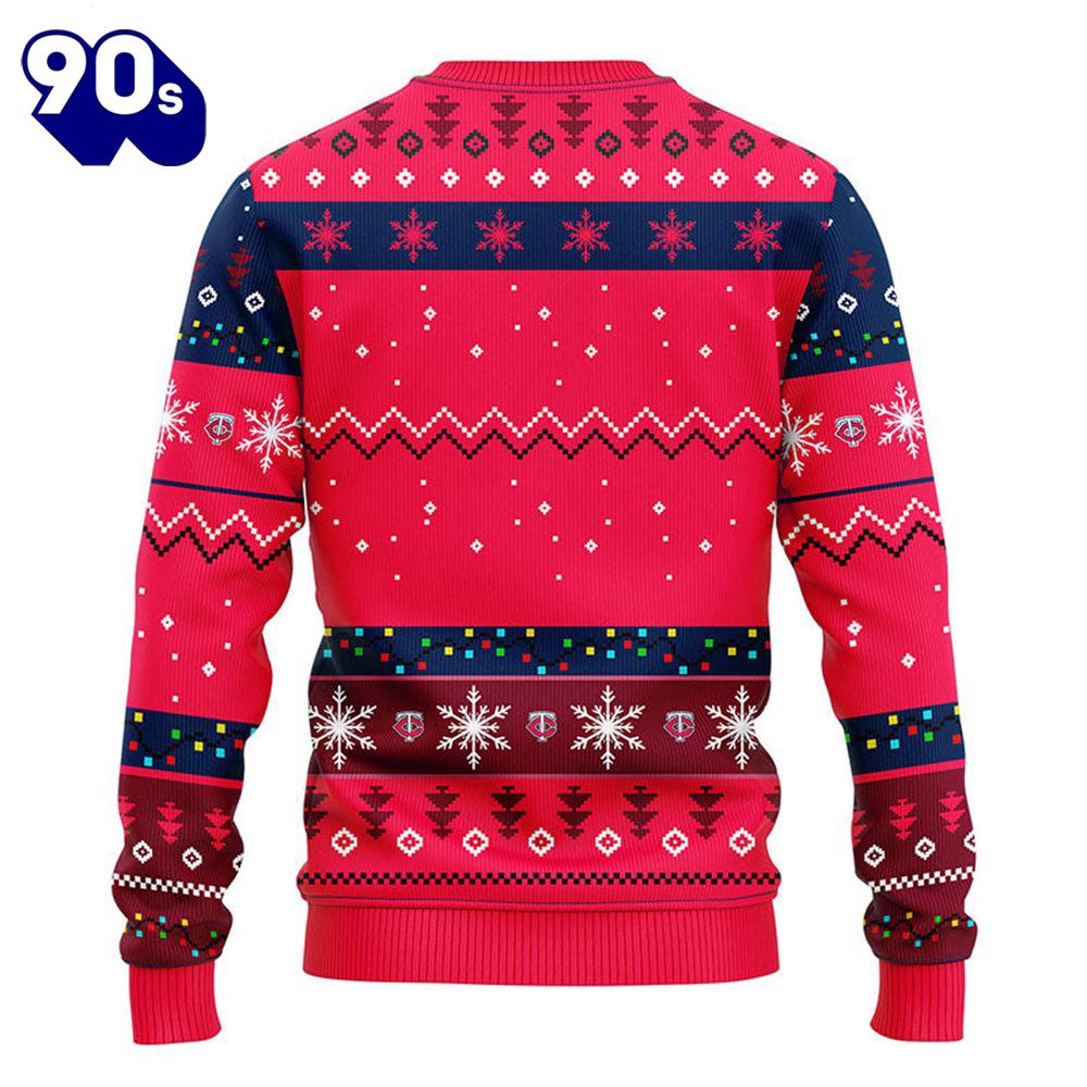 Minnesota Twins Hohoho Mickey Christmas Ugly Sweater Gift Christmas Minnesota Twins Hohoho Mickey Christmas Ugly Sweater Gift Christmas