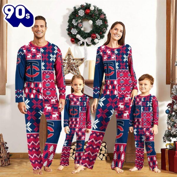 NCAA Family Pajama Sets  Minnesota Twins Pajamas Personalized
