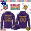 Minnesota Vikings 2026 Hispanic Heritage Month Limited Custom Hoodie, Sport Trend 3D Shirt