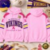 Minnesota Vikings 2026 NFL Breast Cancer Awareness Game Day Hoodie Shirt, NFL Trending Shirt