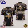 Minnesota Vikings 2026 NFL Hunting Camo 3D Shirt, NFL Trending Shirt