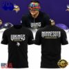 Minnesota Vikings 2026 Rivalry Special New Black T Shirt, Sport Trend 3D Shirt
