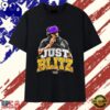 Minnesota Vikings Just Blitz NFL Football T Shirt, Viral 2D Graphic Tee