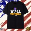 Minnesota Vikings Justin Jefferson 18 Will the Thrill T Shirt, Viral 2D Graphic Tee