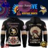 Minnesota Vikings Native American Heritage Month Custom Name Hoodie, Sport Trend 3D Shirt