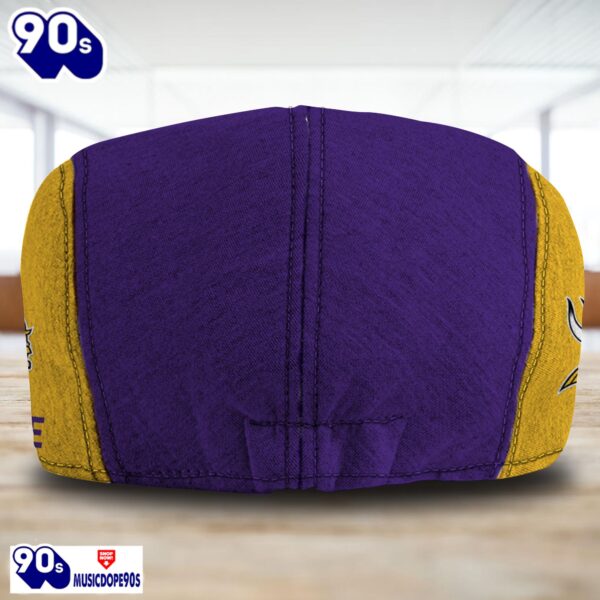 Minnesota Vikings NFL Basic Design Personalized Jeff Cap