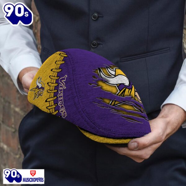 Minnesota Vikings NFL Basic Design Personalized Jeff Cap