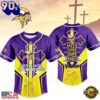 Minnesota Vikings NFL Blessed Beyond The Score Baseball Jersey, Trending NFL Jersey