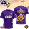 Minnesota Vikings NFL Whole Lot of Football Christian Cross 3D Shirt, NFL Trending Shirt