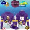 Minnesota Vikings x SpongeBob Limited Edition Personalized Hoodie, Sport Trend 3D Shirt