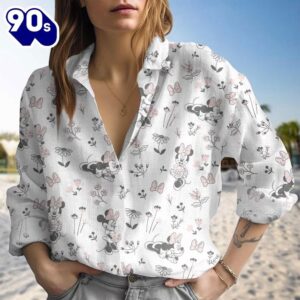 Minnie Floral Blouse Shirt, Magic…