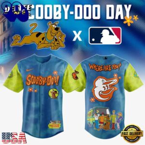 MLB Baltimore Orioles x Scooby-Doo New 2026 Version Baseball Jersey