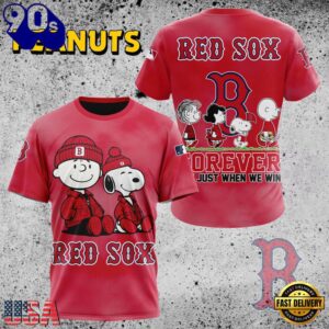 MLB Boston Red Sox Peanuts 75th Anniversary TShirt, Sweatshirt, Hoodie